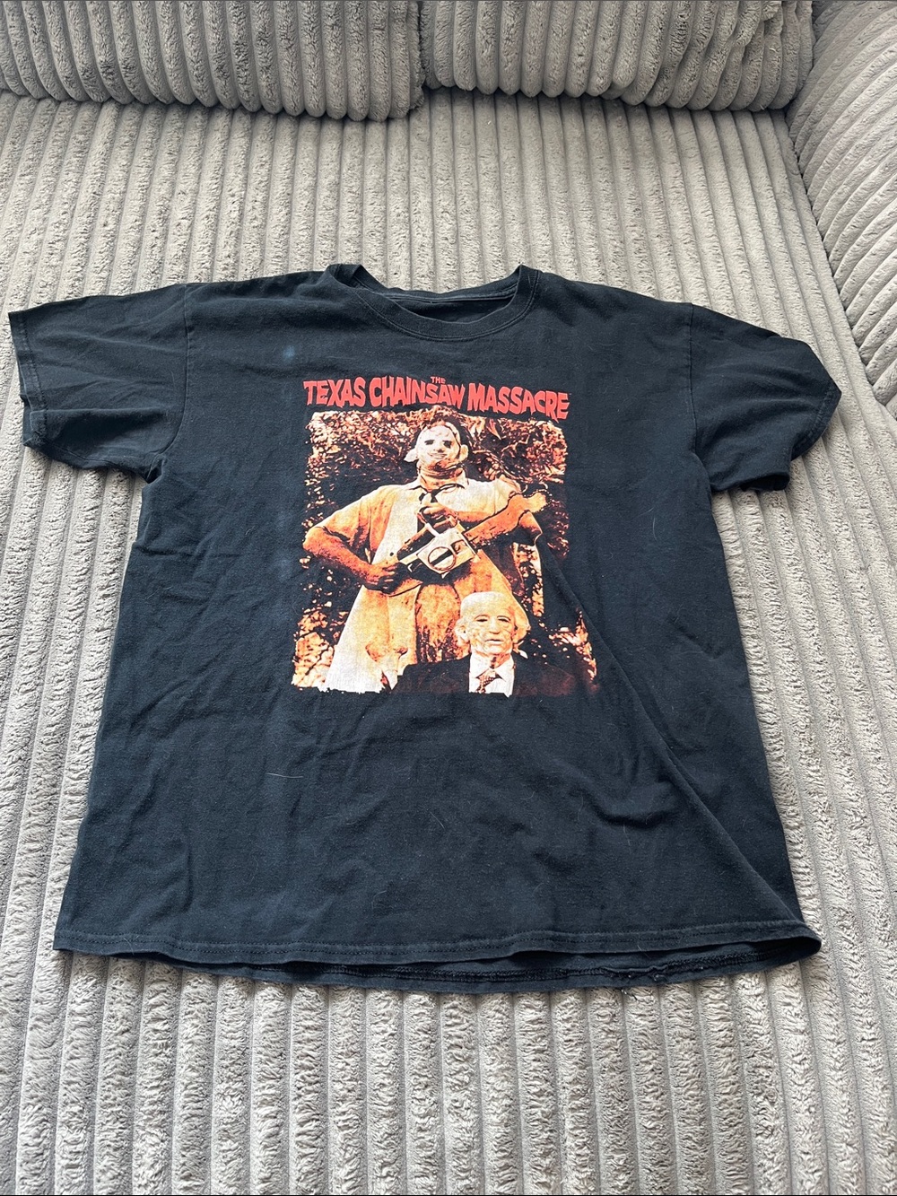 Cult of Cult Men’s Texas Chainsaw Massacre Black Graphic Tee